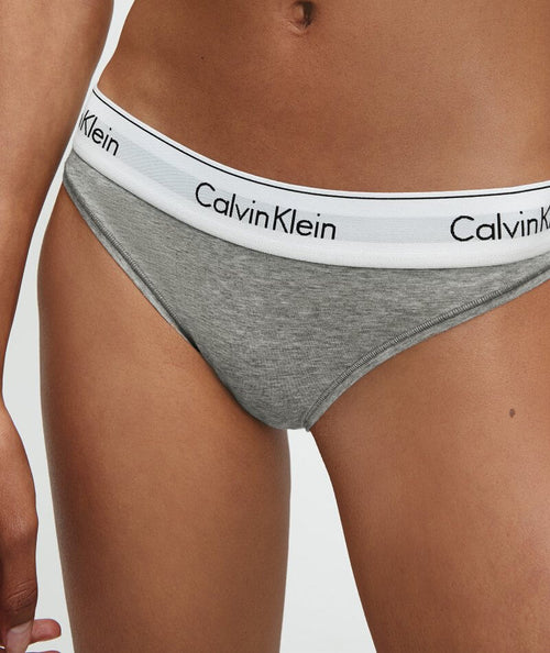 CALVIN KLEIN UNDERWEAR FEMME Calvin Klein MODERN COTTON - Soutien-gorge  Femme grey heather - Private Sport Shop