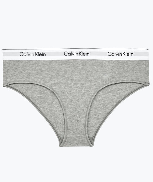 Calvin Klein Modern Cotton Plus Thong - Black