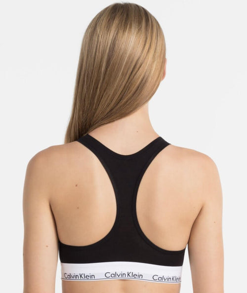 Calvin Klein Women's Athletic Unlined Bralette, Black at