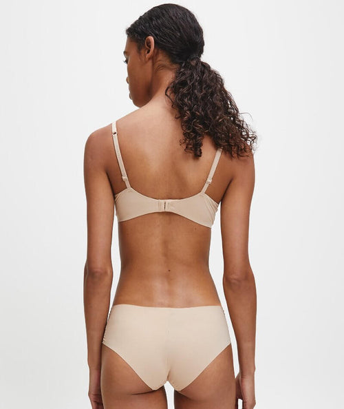 Calvin klein Strapless Perfectly Fit Bra Beige