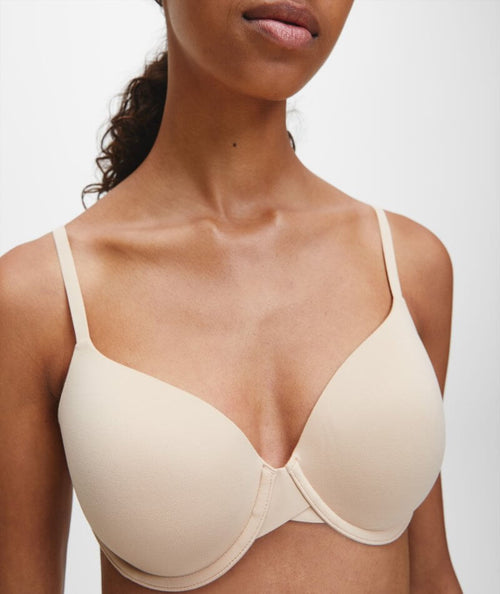 Calvin Klein Perfectly Fit T-Shirt Bra - Bare