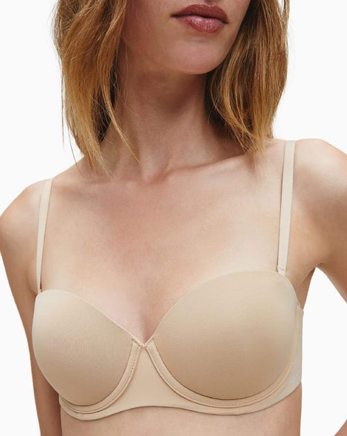 Calvin Klein Underwear Perfectly Fit Multi-way Padded Bra In Bare