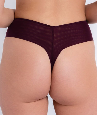 Underline by Finelines Dual Thong - Woodrose