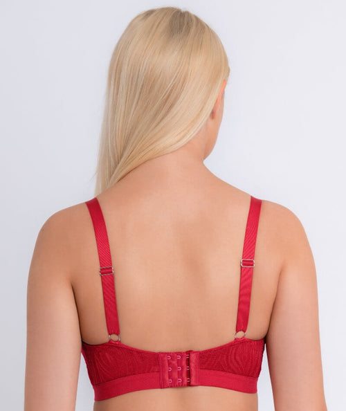 Curvy Kate Lace Daze Wire-free Bralette - Lipstick Red