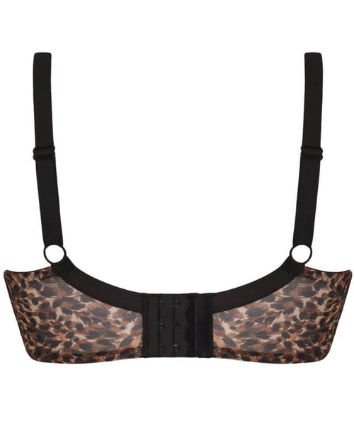 Curvy Kate Lifestyle Plunge Bra - Zebra Print