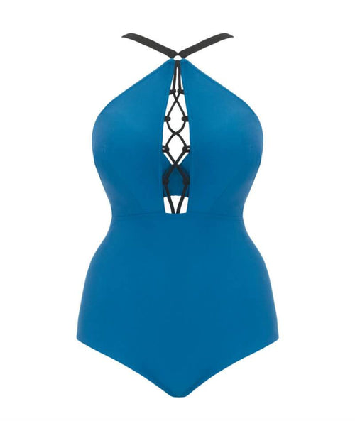 Curvy Kate Women's Rock The Pool Padded Plunge Swimsuit, Petrol Blue, 36G :  : Clothing, Shoes & Accessories