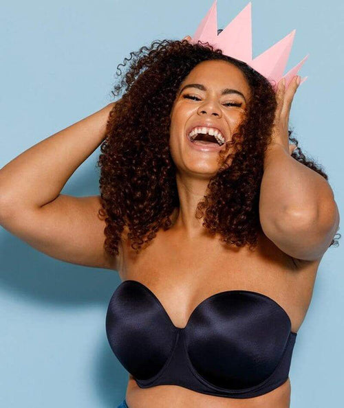 Curvy Kate Smoothie Strapless Moulded Bra Black