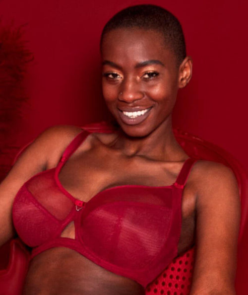 Curvy Kate Victory Balcony Bra - Claret