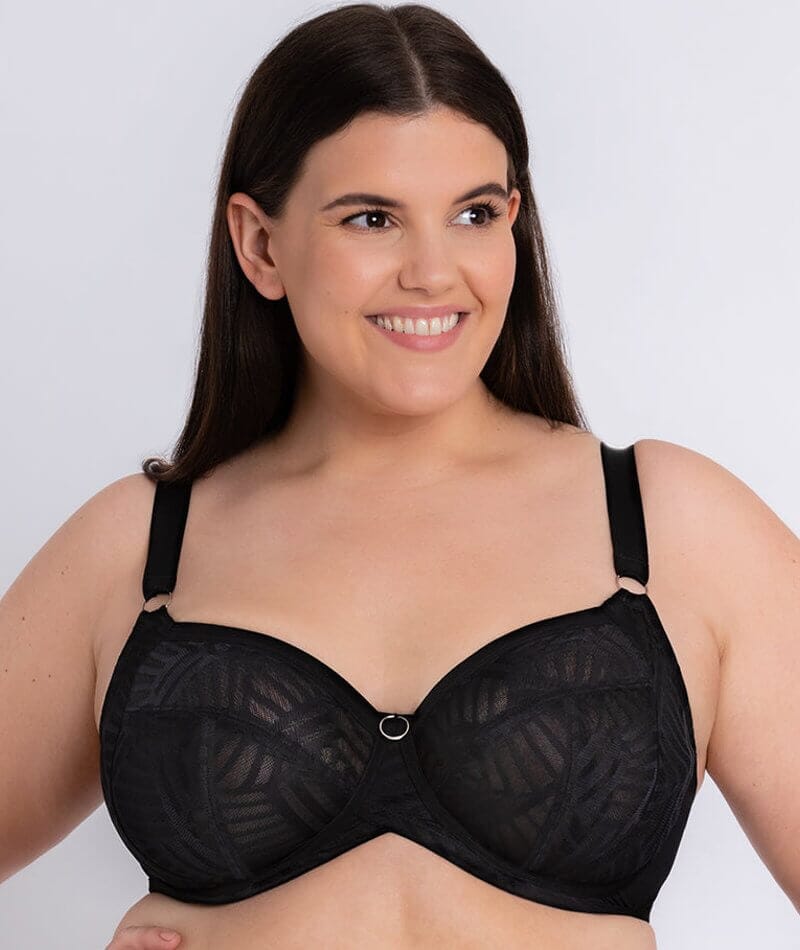 Curvy Kate Wonderfull Vibe Full Cup Bra - Black - Curvy Bras