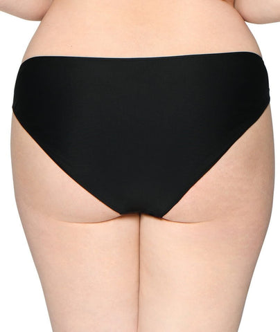 Elila Jacquard Brief - Black