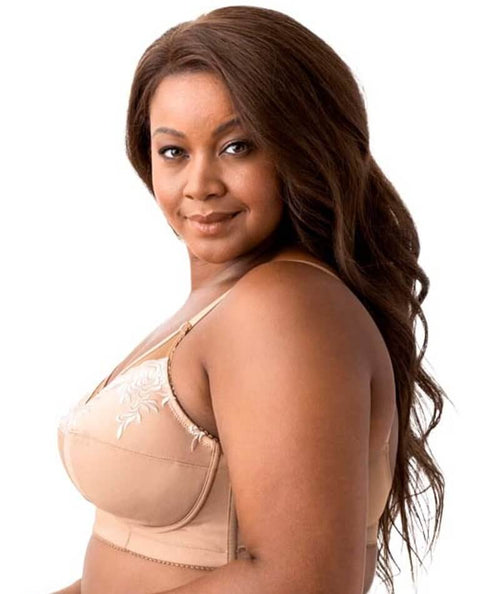 2 PACK NON PADDED UNDERWIRE BRAS - 46E - Mocha