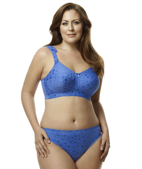 ELILA JACQUARD NON-WIRE MOCHA 1305 – Bella Bra Shop