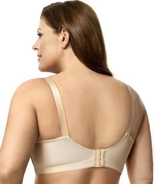 Elila Cotton Cup Wire-Free Nursing Bra - Nude - Curvy