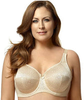 Women's Elila 6621 Lace Strapless Longline Underwire Bra (Nude 48D) 