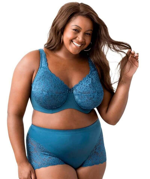 Plus Size Stretch Lace Cheeky Panty