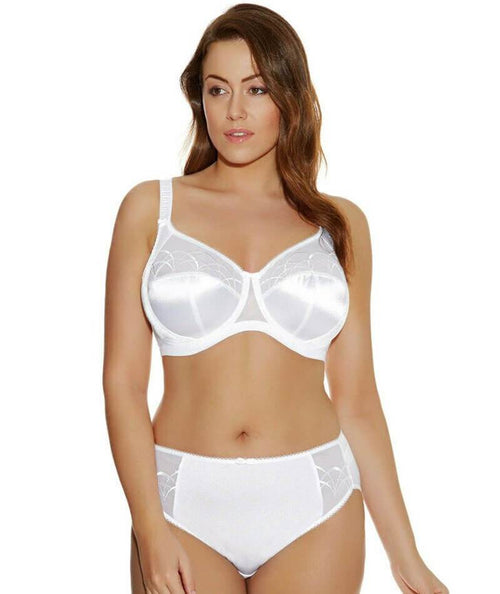 Elomi Womens Plus-Size Cate Underwire Full Cup Banded Bra,Latte,46H UK/46K  US