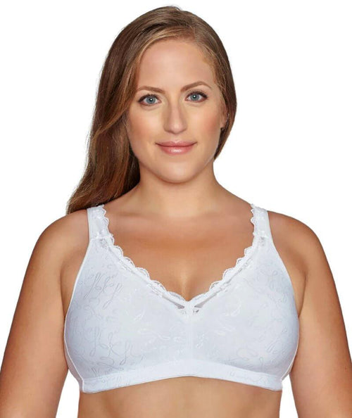 Fvwitlyh Shapermint Bra Women'S Comfortable And New Top Carrying Latex Cup  Jacquard Without Steel Ring Adjustment Type Middle And Old Age Collection