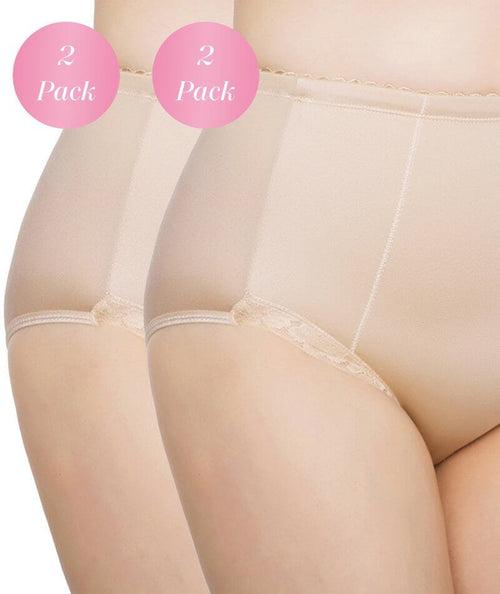 Exquisite Form® 2-Pack Control Top Shaping Panties