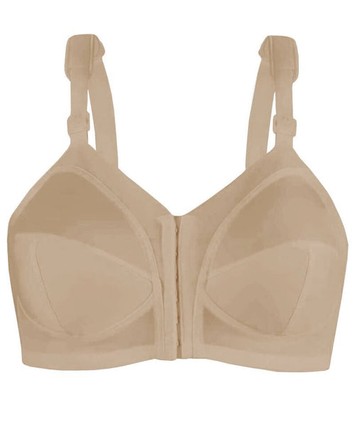 Exquisite Form Fully Front Close Wire-free Classic Support Bra - Nude