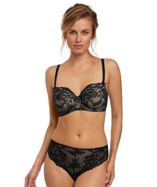Freya Womens Bronte Longline Side Support Plunge Underwire Bra : :  Clothing, Shoes & Accessories