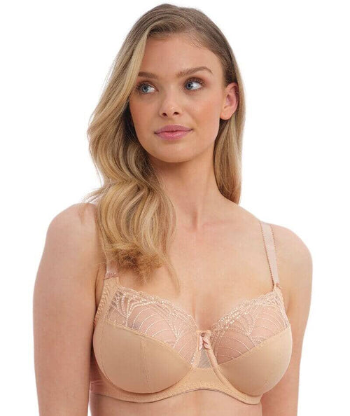 Fayreform Coral Underwire Bra - Latte - Curvy