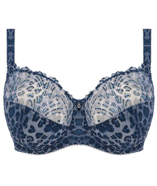 Fantasie Antonia Underwired Side Support Bra - Blue - Curvy