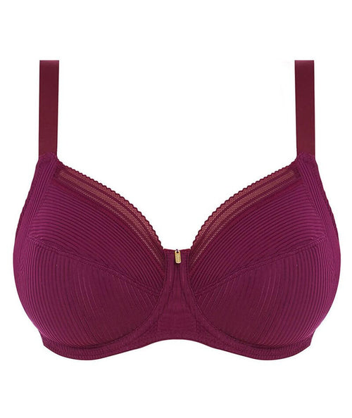 Fantasie Fusion Bra Full Cup Side Support Non Padded Bras Red Cherry  Sapphire