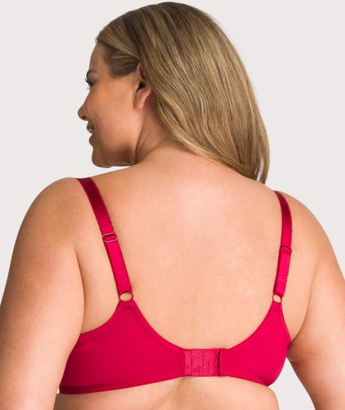 Fantasie Fusion Underwired Full Cup Side Support Bra - Red - Curvy