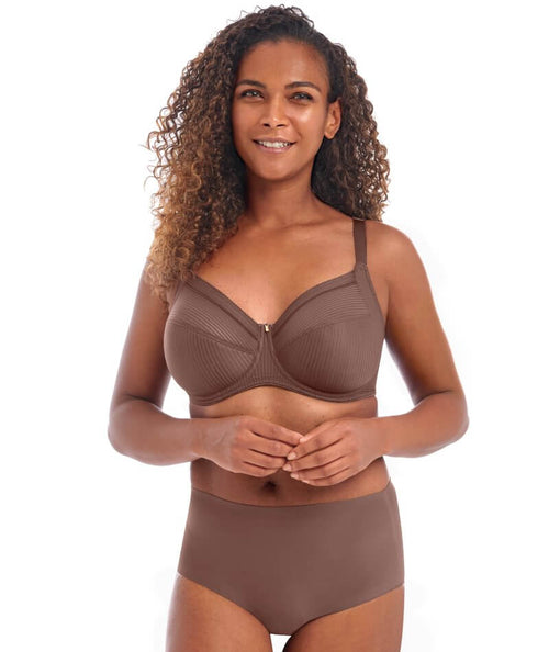 Fantasie Smoothease Invisible Stretch Full Brief - Coffee Roast - Curvy