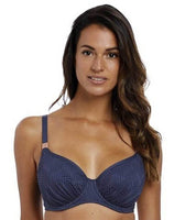 Fantasie Beach Waves Gather Full Cup Bikini Top 30G, Ultramarine