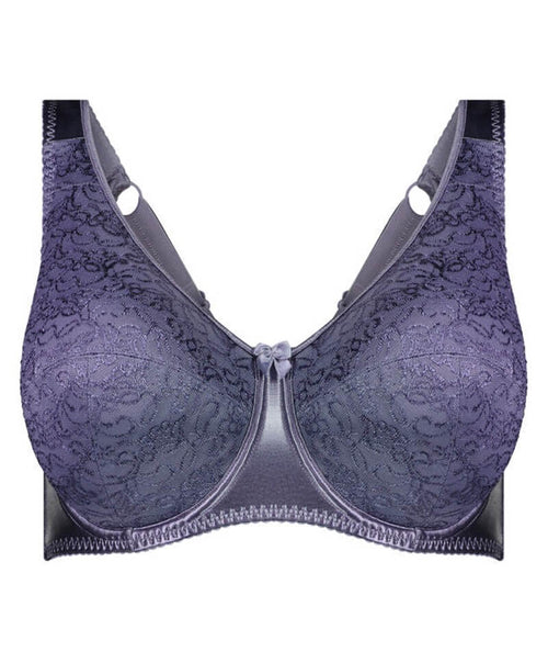 Fayreform Charlotte Underwire Bra - Ink Blue - Curvy Bras