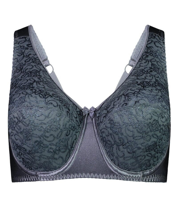 Fayreform Charlotte Underwire Bra - Stormy Weather - Curvy