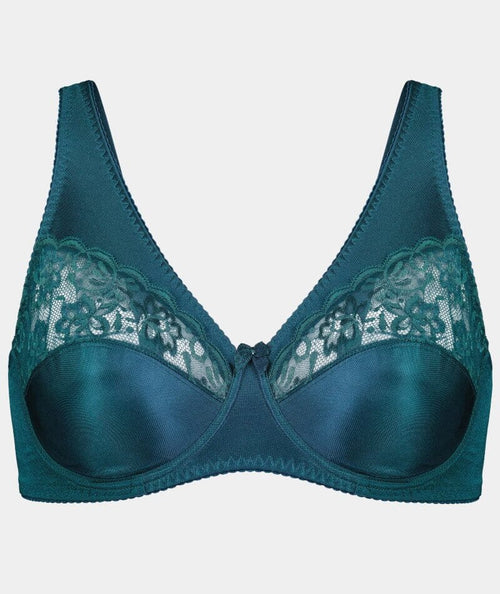 Fayreform Classic Underwire Bra - Deep Teal - Curvy Bras