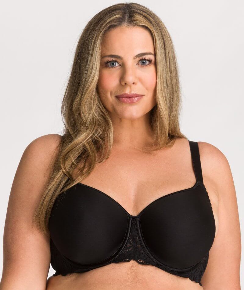 Fayreform Lace Perfect Contour Spacer Bra - Latte - Curvy Bras