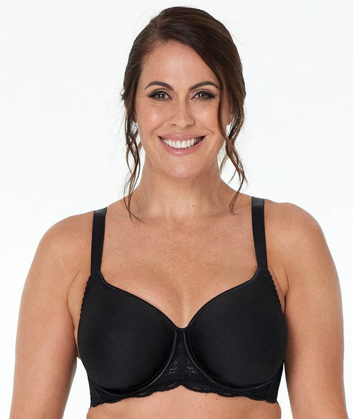 WONDERBRA E16602 Underwire Contour Bra Black – monyxliquidation