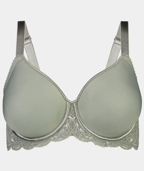 Fayreform Lace Perfect Contour Spacer Bra - Shadow - Curvy