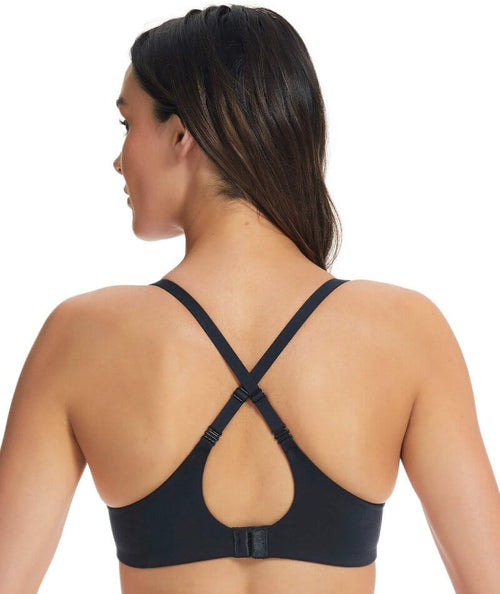 Buy Trylo Double Layered Non-Wired Full Coverage T-Shirt Bra - Black at  Rs.685 online