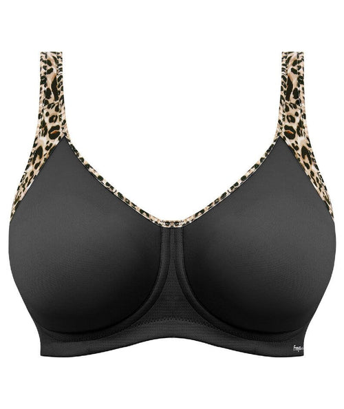 Freya Lingerie Sonic Underwired Sports bra E-H cup CARBON – Lace -Lingerie.com