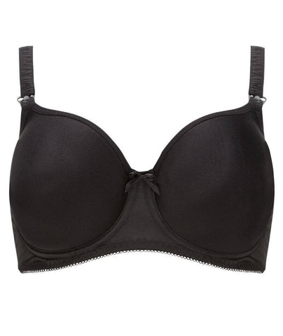 Freya Starlight Underwired Moulded Balcony T-shirt Bra - Black