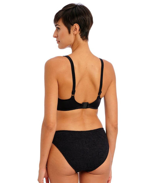 Freya Ibiza Waves Underwire One-Piece 36G, Black