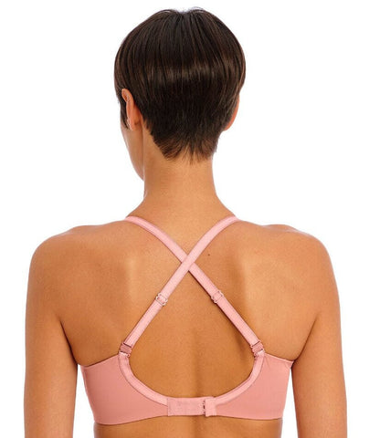 Leading Lady Laurel Wire-free Front Close Comfort Bra - Pink Crush