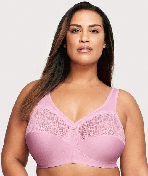 Shop Plus Size Wirefree Cooling Lounge Bra in Pink