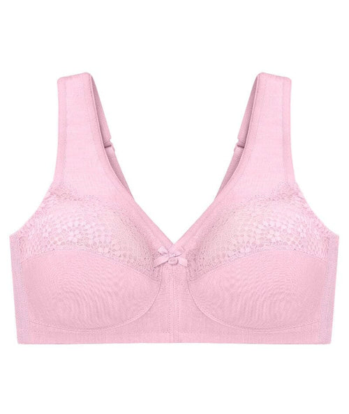 GLAMORISE Pink Blush Full Figure High Impact Sports Bra, US 42G, UK 42F,  NWOT