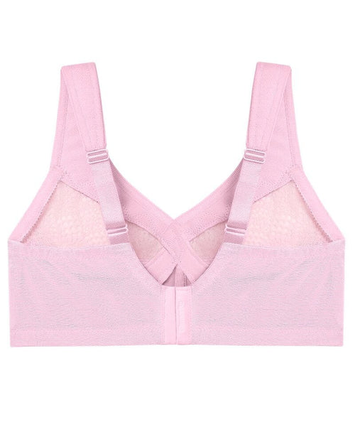 CLZOUD Wide Band Bras for Women Hot Pink Curve Women Full Coverage