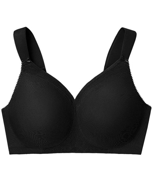 Meichang Bras for Women Wirefree Lift T-shirt Bras Seamless Comfy