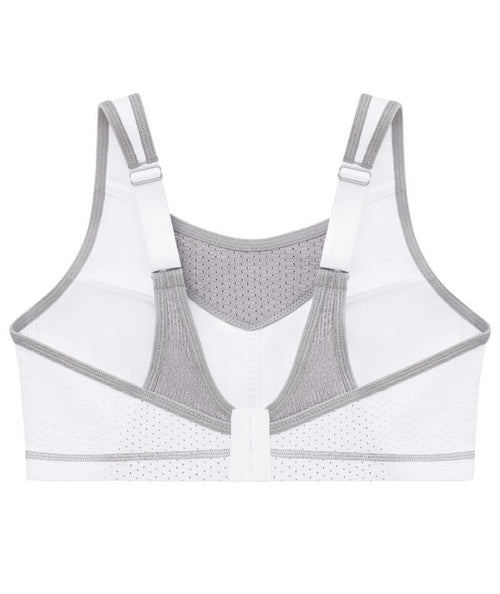  Racerback Sports Bras for Small Chest Women w/Cell Phone Pocket  Padded Seamless High Impact Support (2pk - White/Grey,M) : Clothing, Shoes  & Jewelry