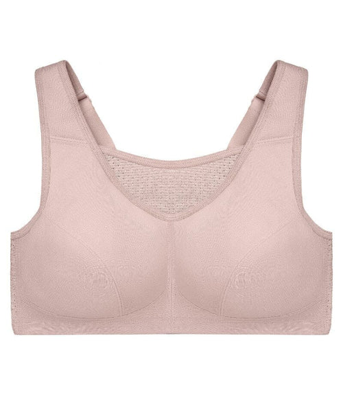 Glamorise Womens No-bounce Camisole Elite Sports Wirefree Bra 1067 Rose Tan  : Target