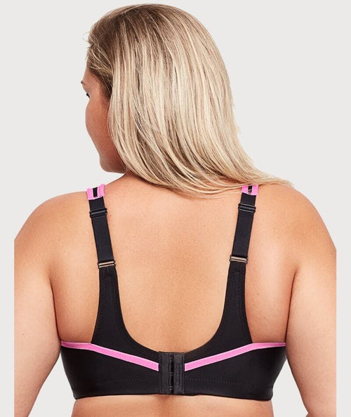 No-Bounce Camisole Sports Bra Black