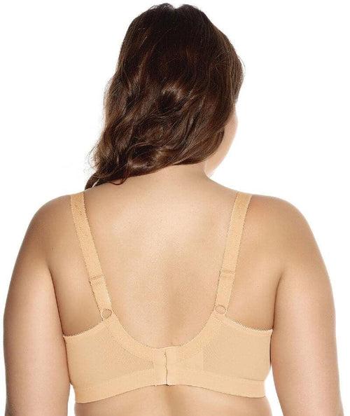 Goddess Keira Wire-Free Nursing Bra - Nude - Curvy