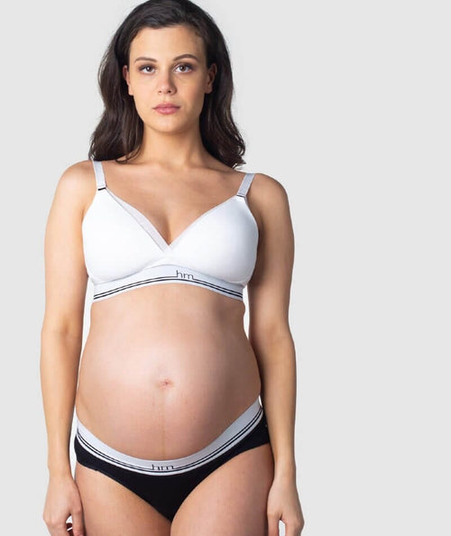 Fashion 3 Pcs Wirefree Nursing Clothing Cotton Breastfeeding Bra For Pregnant  Women